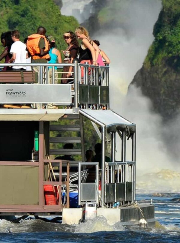 Boat Cruise in Murchison falls park